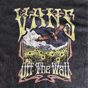 women’s vans off the wall t-shirt